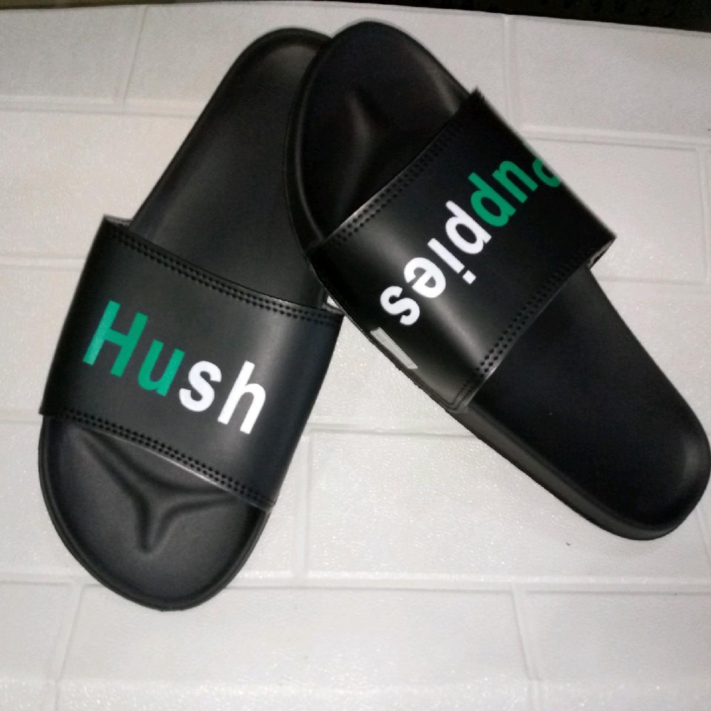 Sandal Slide Pria Hp List Hijau