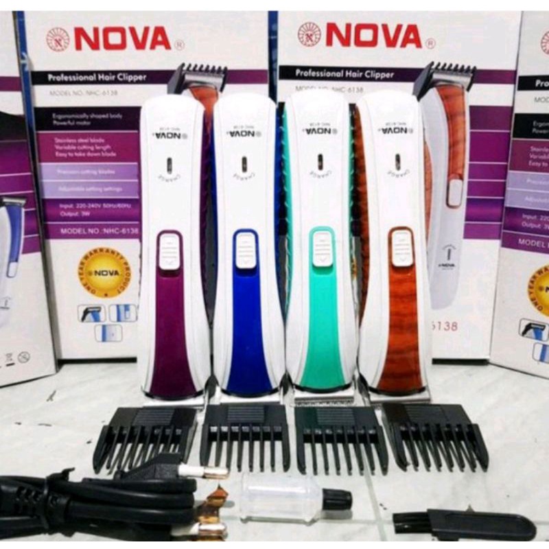 ALAT CUKUR NOVA NHC 6001/NHC 6138/NS 216
