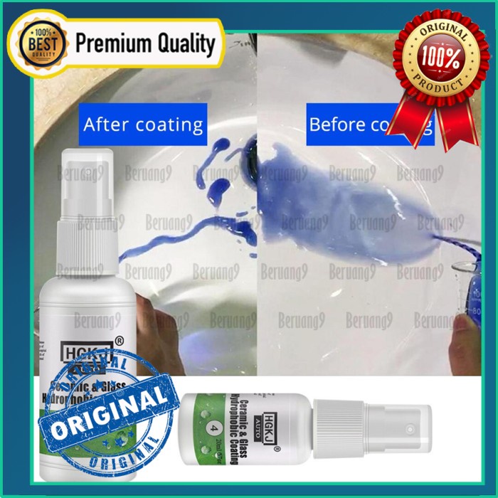 Cairan Anti Air Kaca Mobil Nano Spray Ceramic Glass Coating ORIGINAL