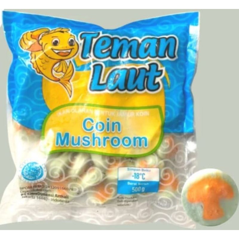 

Teman Laut Coin Mushroom 500g