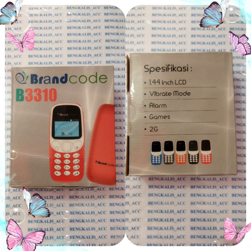 HP BRANDCODE 3310 / HP TOMBOL / MURAH TAPI KUALITAS BAGUS