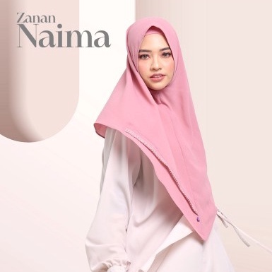 KERUDUNG ZANAN NAIMA RABBANI/KRD INSTAN RABBANI/KRD BERGO/KERUDUNG DEWASA/SEGIEMPAT INSTAN