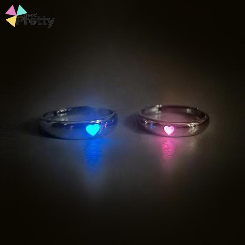 Cincin Cinta Luminous Retro Vintage Korea Gaya Untuk Wanita - PD