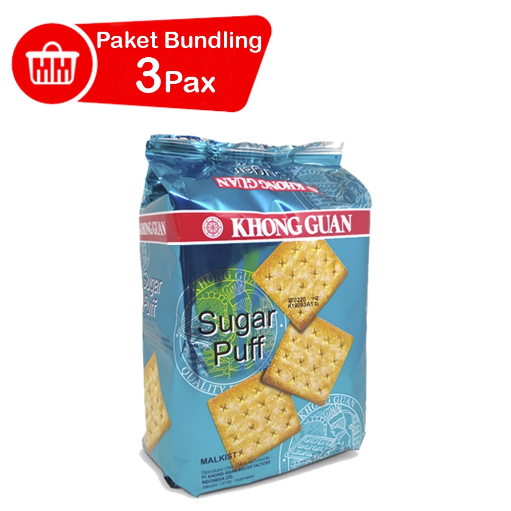 

Khong Guan Sugar Puff Biru 275 gr x 3