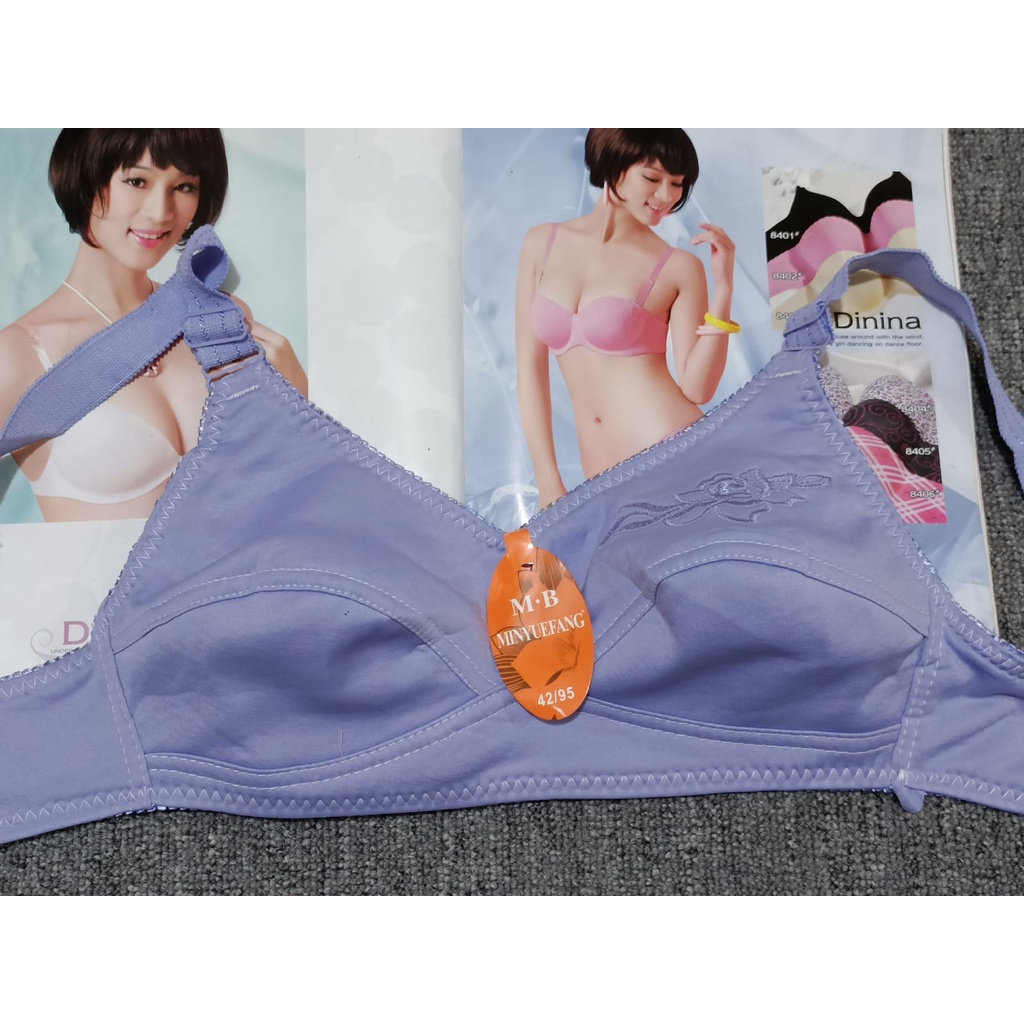 Bra / BH Wanita Import Seri 203 - Busa Tipis, Tidak ada Kawat, Bahan Halus