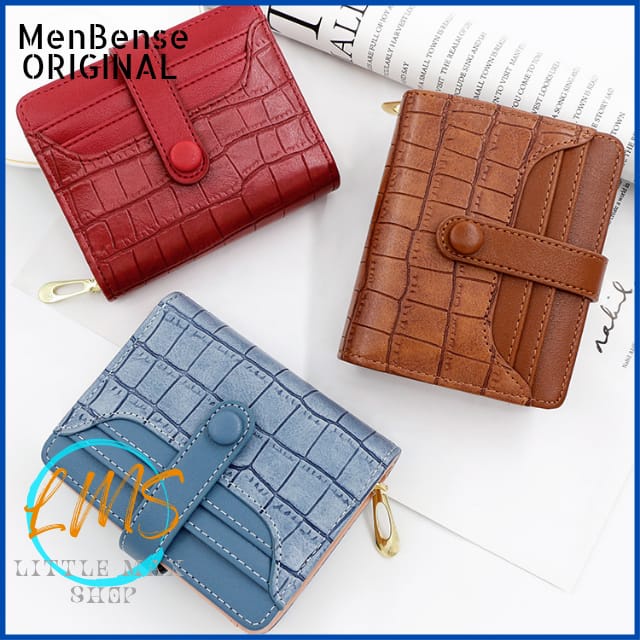 [Lms] Dompet Wanita Import Dompet Kartu Pendek Lipat Model Terbaru