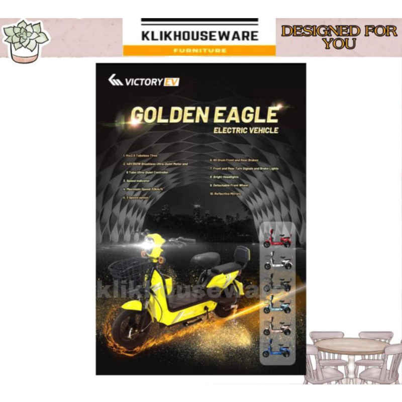 PROMO Sepeda Listrik Electric Vehicle Golden Eagle