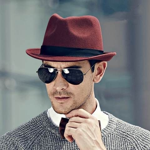 Topi Fedora Ridwan Kamil Fedora Hat Pra Wanita Dewasa Orginal Pedora Hat Quino