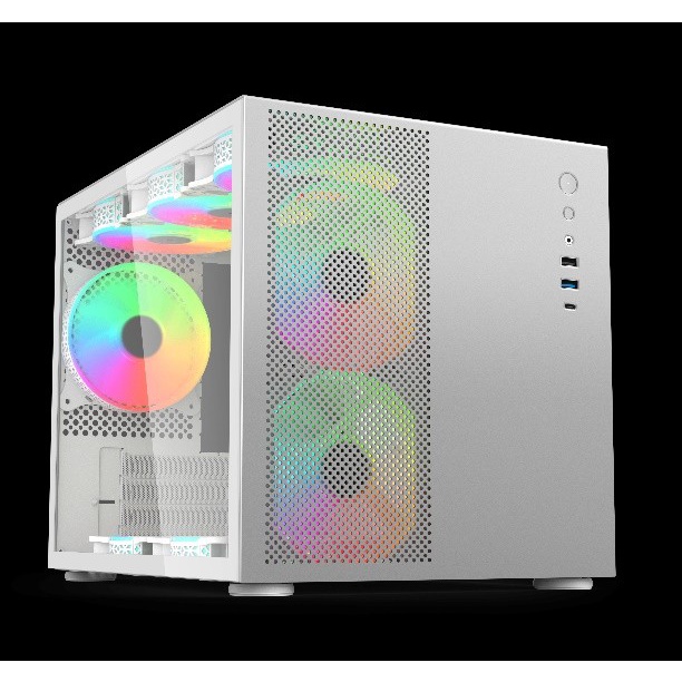 Casing Komputer Paradox T3 ATX - Free 4fan ARGB