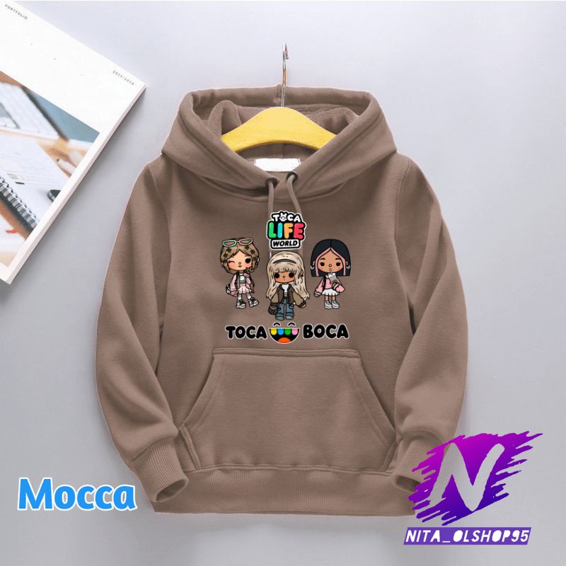 sweater hoodie anak toca boca toca life world