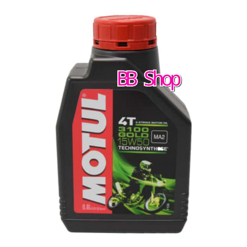 MOTUL 3100 GOLD OLI MESIN MOTOR 15W50 800 ML MOTUL 3100 GLD 4T 15W-50
