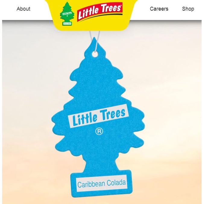 PARFUM LITTLE TREES pengharum pewangi gantung cemara mobil lemari USA