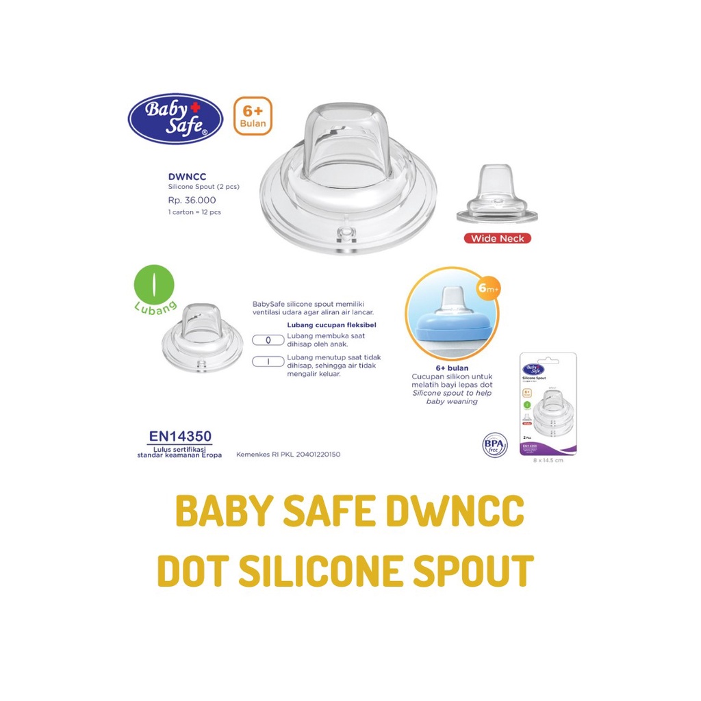 BABY SAFE DWNCC Dot Silicone Spout