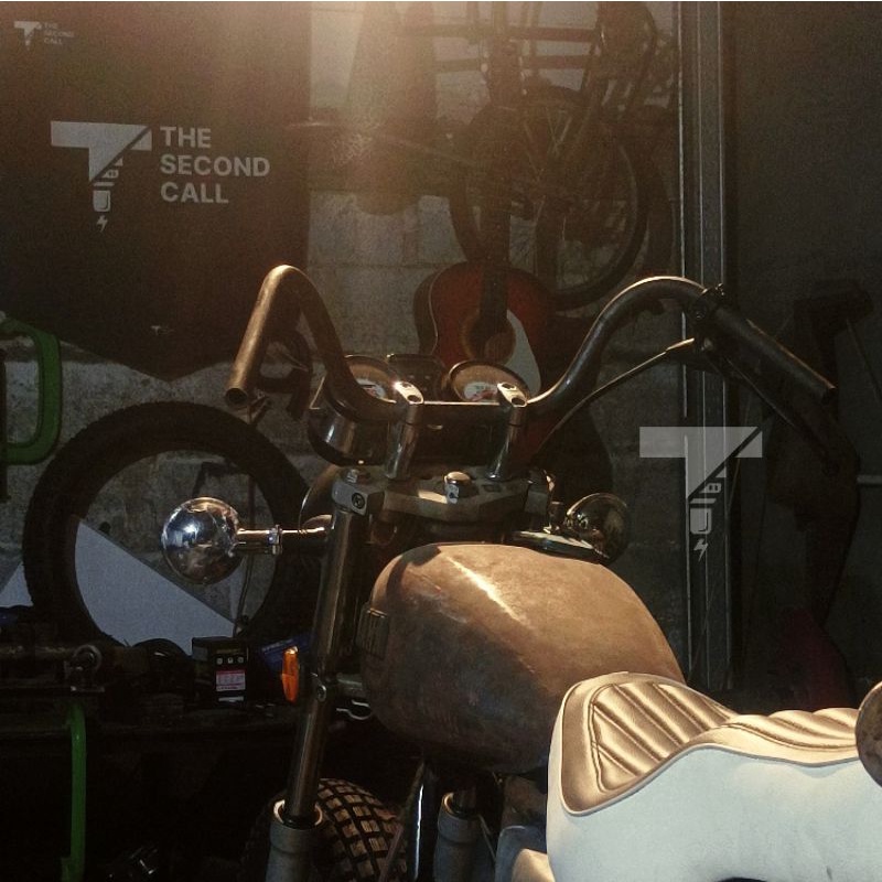 Stang Custom  / Handllebar Custom Buck Chopper, Yamaha XS650,  SR400