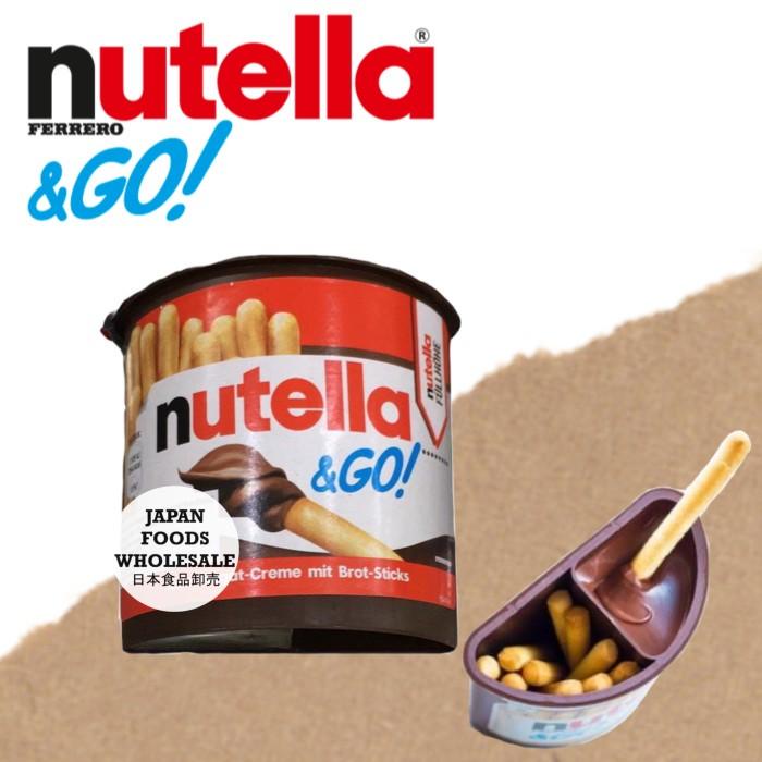 

Nutella & Go! Mit Brot - Sticks / Snack Impor / Nutella Impor /Cemilan Best Seller