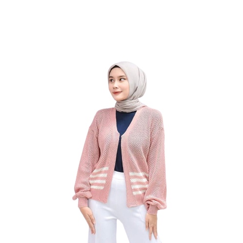 KALILA - YURIE Cardy Cardigan Rajut Wanita Dewasa | Kardigan Rajut Wanita