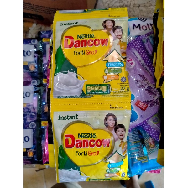 

susu dancow isi 10sachet,per renteng.