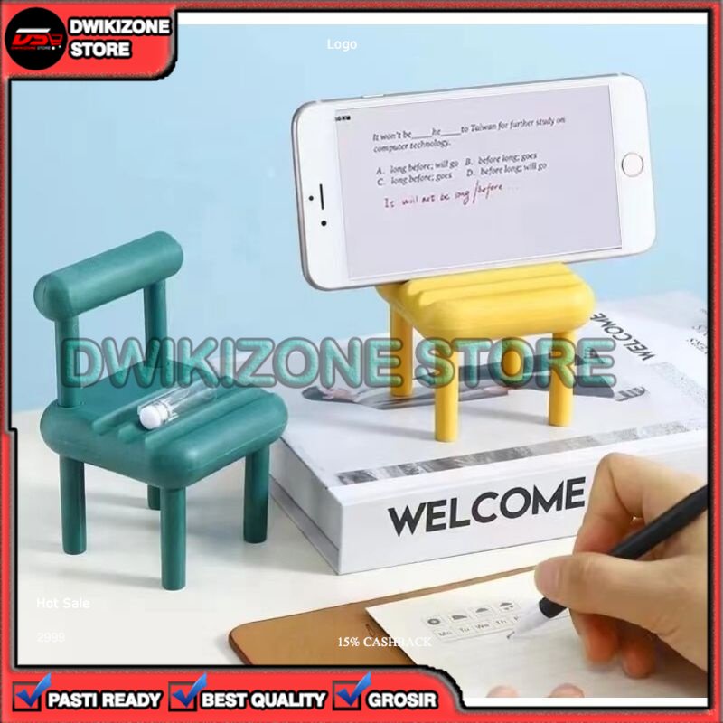 [GROSIR] HOLDER STAND HP KURSI 3D UNIVERSAL SANDARAN HP SERBAGUNA