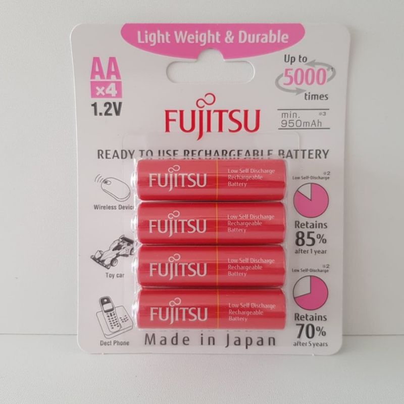 BATERAI FUJITSU ISI 4 AA CHARGER MADE IN JAPANG ORIGINAL