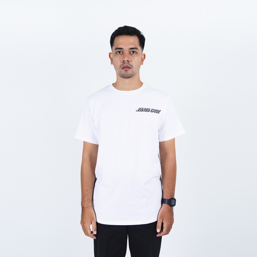 Santa Cruz MFG Dot White Tee