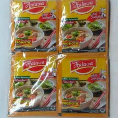 

[K-D3D-❤] BUMBU MASAK INSTAN PROBIOTIK RASA SAPI 12 SACHET BRAND HALAWA_siap dikirim