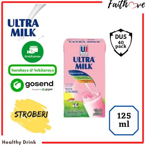 

Susu Ultra Milk Promo 125 ml by GoJek Grab TERLARIS TERPERCAYA ORIGINAL