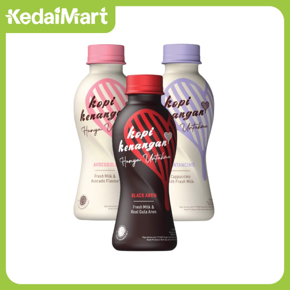 

Kopi Kenangan Hanya Untukmu Mix Isi 3 x 220 ml
