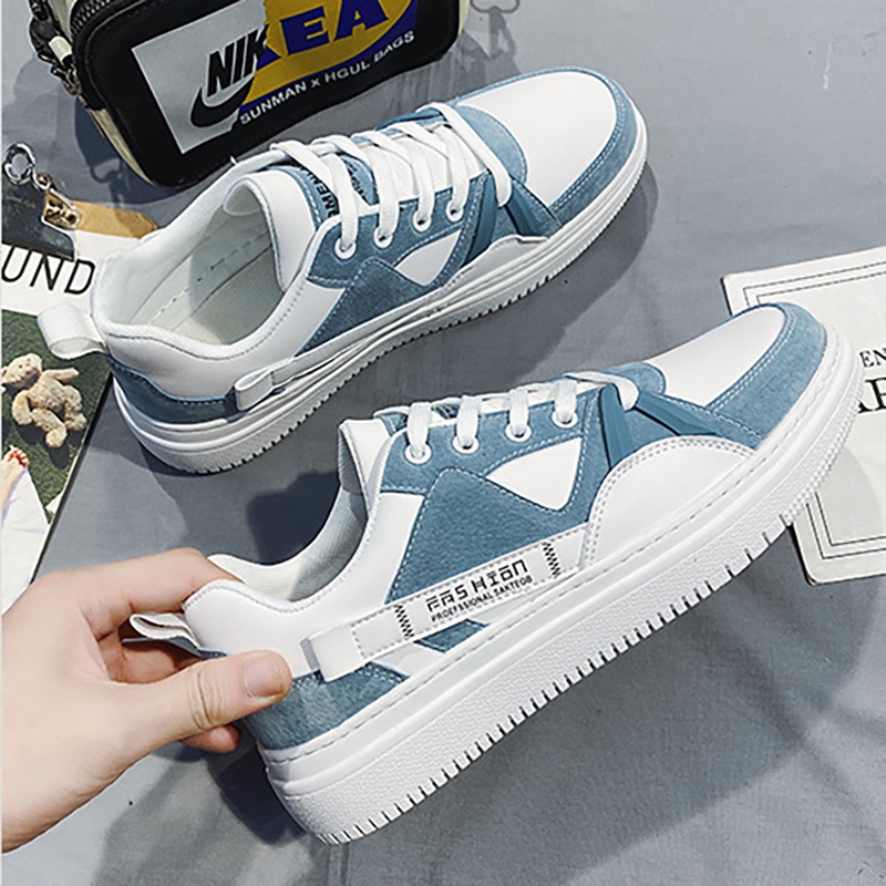 Toread Sepatu Sneakers Pria Casual Model Santai Sepatu Lari Bahan PU Import KSR112