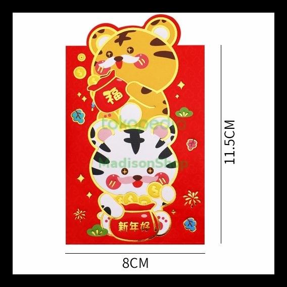 

ANGPAO MACAN 2022 PENDEK KUPING AMPAO SINCIA ANGPAU MERAH MURAH GROSIR BARU