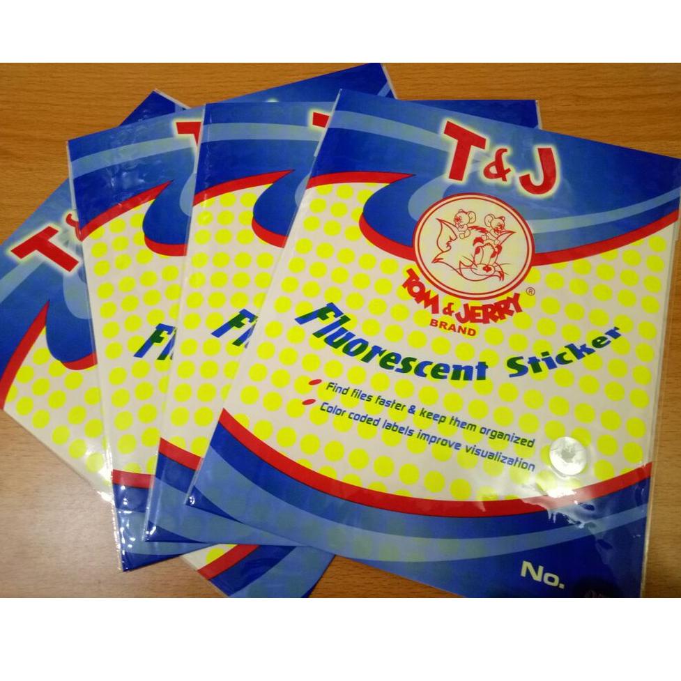 

ㄲ TOM & JERRY - Label Color 97 Warna - Pad ョ