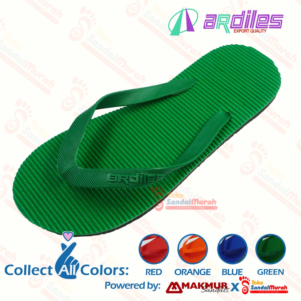 Toko Sendal Murah -  Sandal Jepit Karet Ardiles / Sandal Anak Perempuan Laki - Laki / Sandal Anak Ukuran Tanggung / Sandal Jepit Warna [Toko Sendal Murah Kids 05 Ardiles GG]