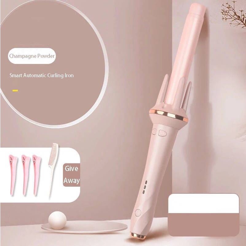 VIVID VOGUE Catokan Curly Otomatis 28MM Curly Rambut Keriting UNGU Keramik Automatic Hair Curler