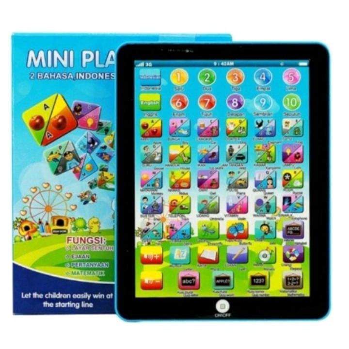 Mainan Edukasi Anak Ipad 2 Bahasa 388 6 / Mainan Anak Mini Ipad