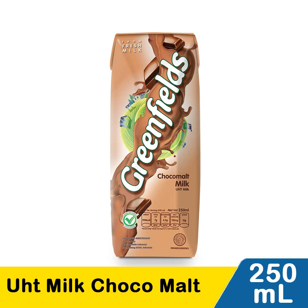 

Greenfields UHT Milk Choco Malt 250 ml