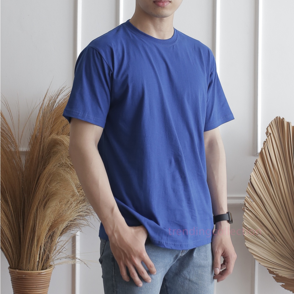 KAOS POLOS Soft Cotton Combed 30s Tangan Pendek Kaos Pria Kaos Simple Outfit keren