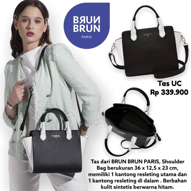 Tas Cangklong Handle Selempang Wanita Murah Promo Sale Brunbrun Paris Bordeaux