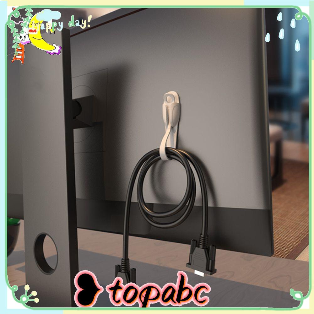 Top Cord Organizer Tempat Kabel Cord Universal Multifungsi Organizer Penyimpanan Hooks Cord Wrap Holder