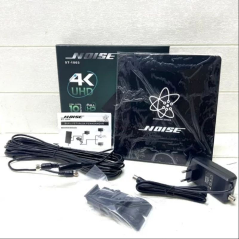 Noise Antena TV Digital Dalam + Luar / Indoor + Outdoor HDTV ST-1003