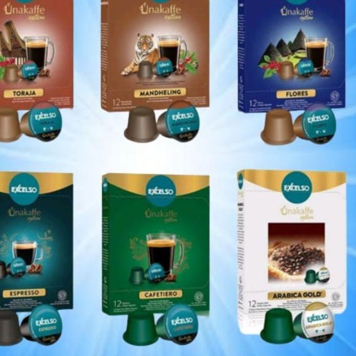 

9.9 BRANDS FESTIVAL EXCELSO Unakaffe Kopi Kapsul