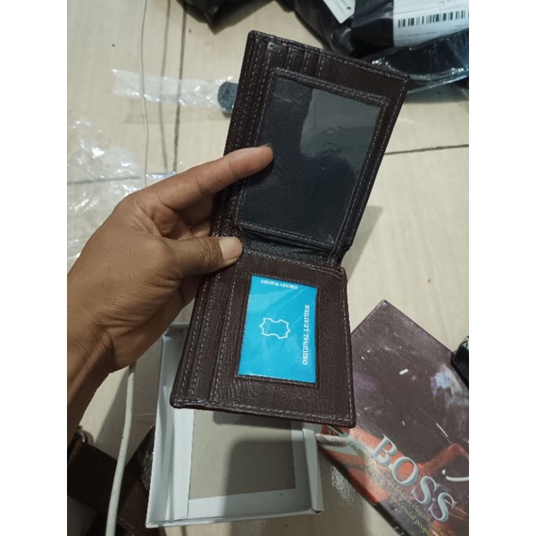 dompet peria mudel lipat dompet logo bos