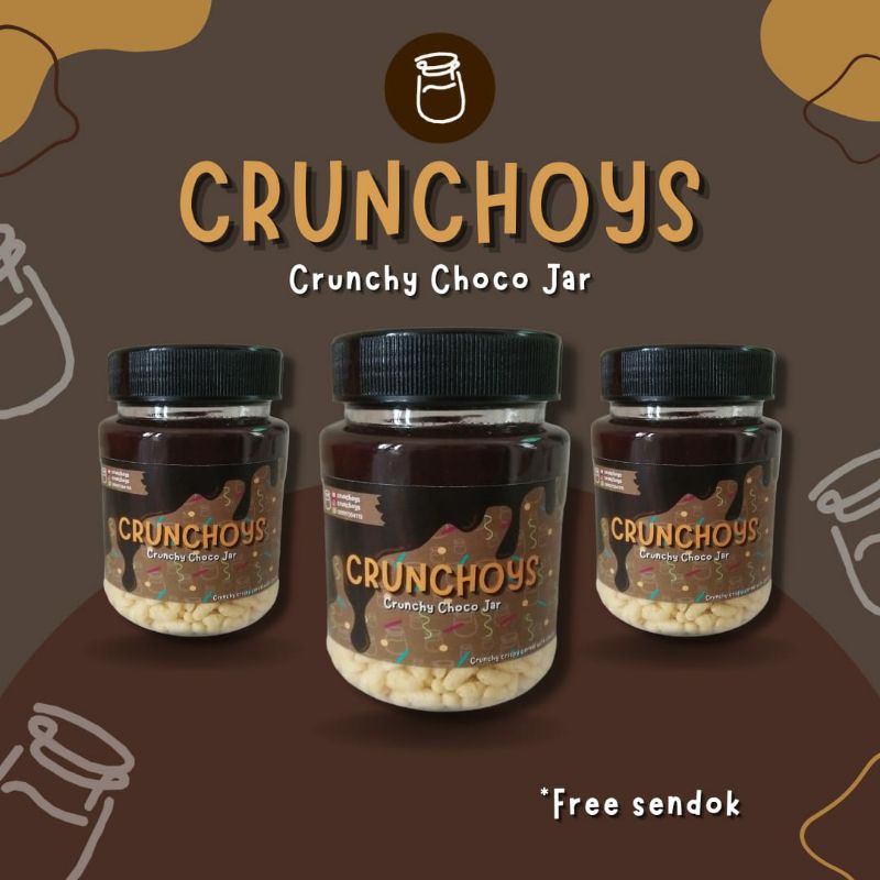 

Crunchoys / Crunchy Choco in Jar