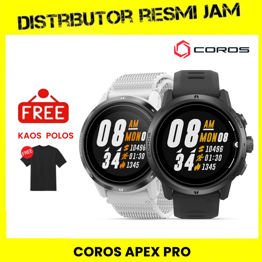 Jam Tangan Smartwatch COROS Apex Pro - Black