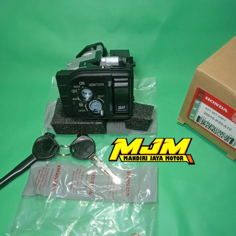 KUNCI KONTA ASSY MOTOR HONDA VARIO 125 LED - VARIO 150 RED NEW - VARIO 125 ESP KUNCI KONTAK SATU SET