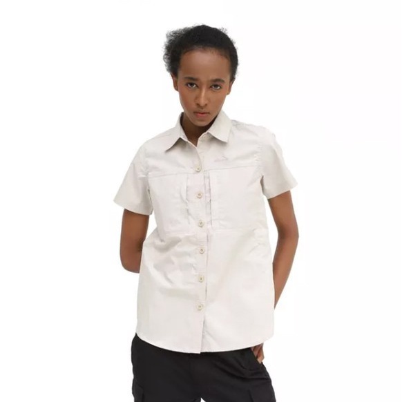 bismillahEIGER Bismillah Kemeja Cewek  WOMENS EQUATOR SHIRT 1.0 Shirt Khaki - S