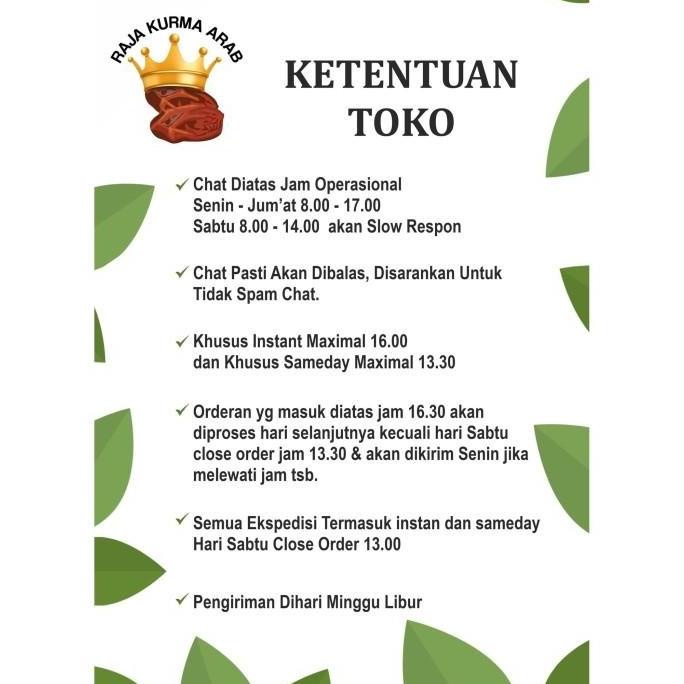 

TERBARU KURMA AJWA AL-MADINAH JUMBO 1KG BEST SELLER RER69464S