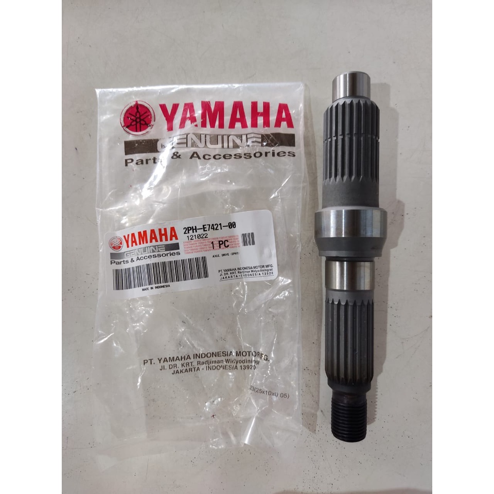 As Roda Belakang Yamaha Mio M3 2PH E7421 00 Axle Drive As Gardan Belakang