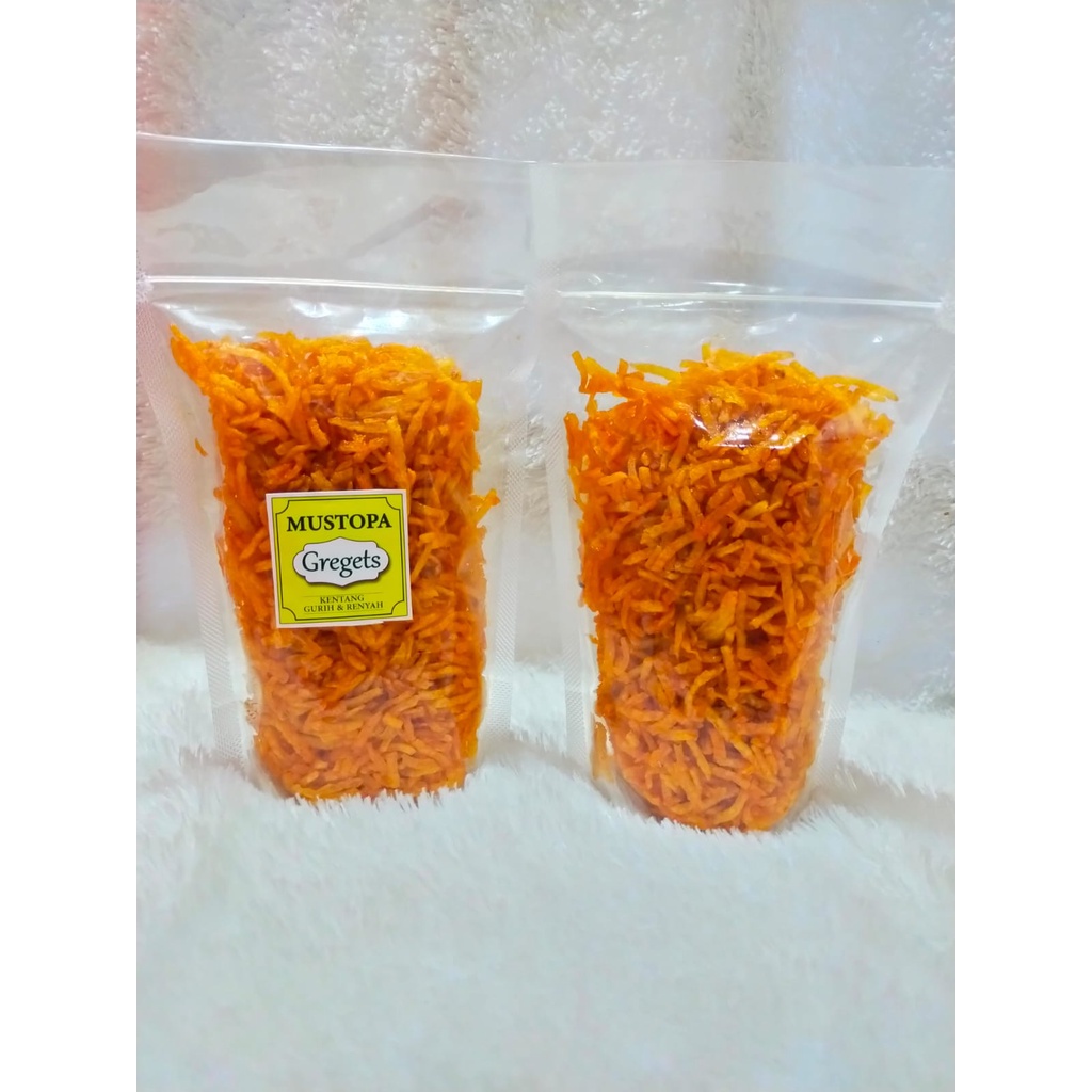 Jual Kentang Mustofa Greget 200 Gr Shopee Indonesia