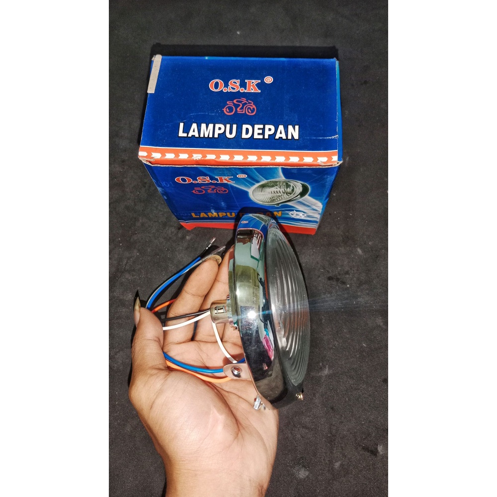 Headlamp C70 Lampu Depan Honda C70 Plus Reflektor