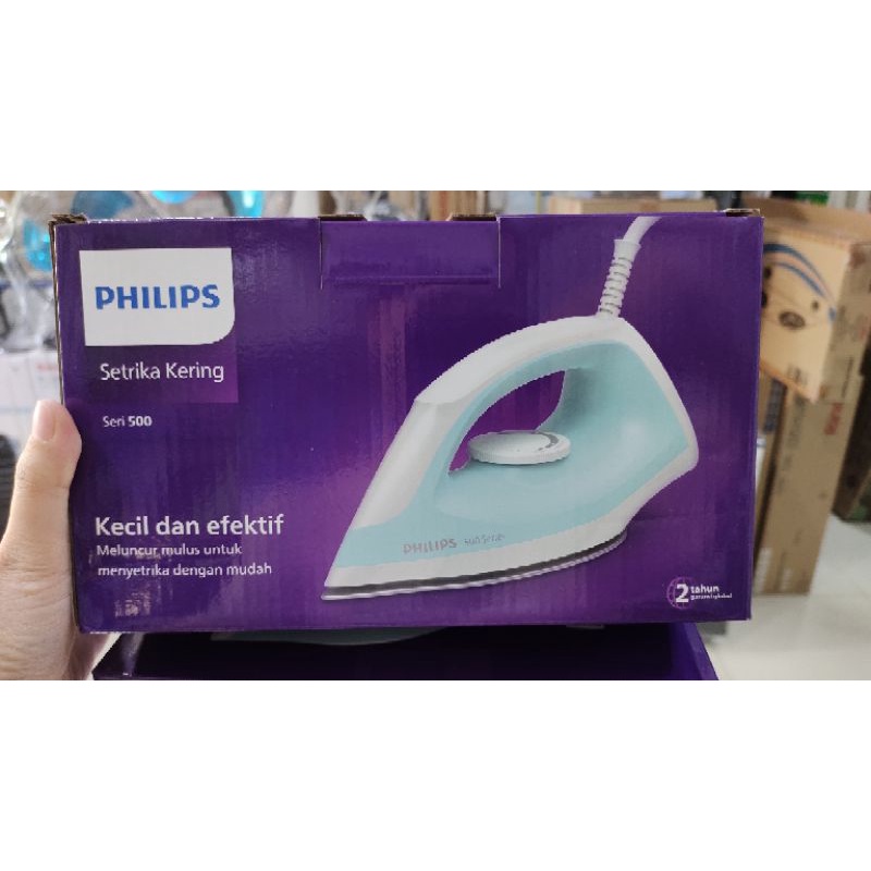 PHILIPS SETRIKA KERING SERI 500 DST0510