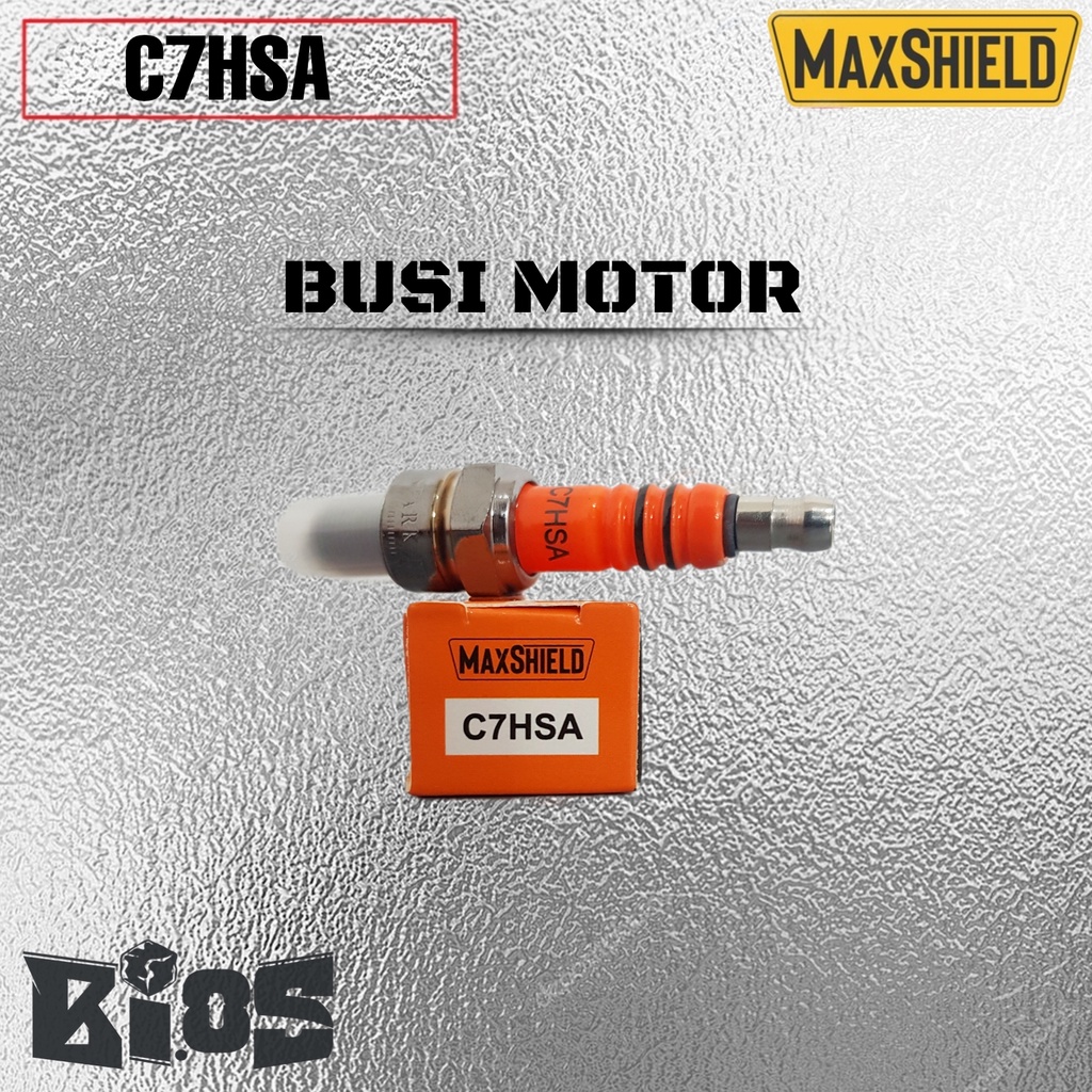 BUSI MOTOR MAXSHIELD BP5ES BP7HS BPM6A C7HSA CPR6EA-9 MPR6EA-9 D8EA LENGKAP BUSI STANDAR